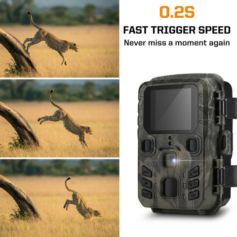 0.2 second trigger speed trail camera