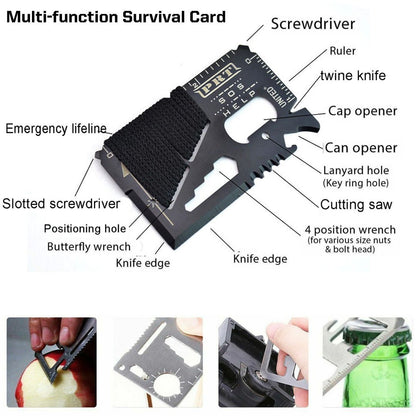 14 in 1 Survival Kit – Emergency Tools & Kit for Survival Situations