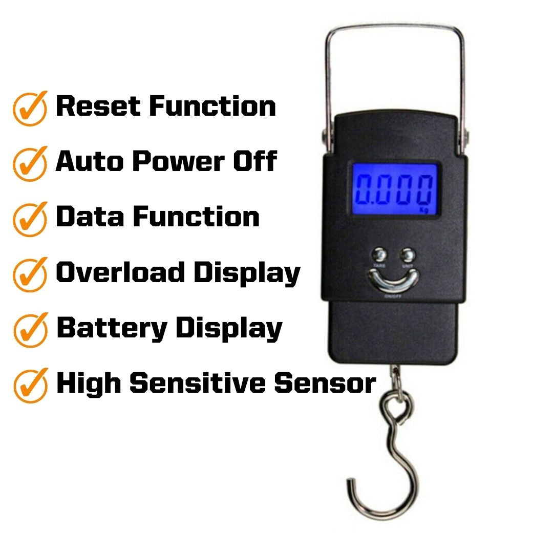 Fish Scale LCD Display, 110lbs/50kg