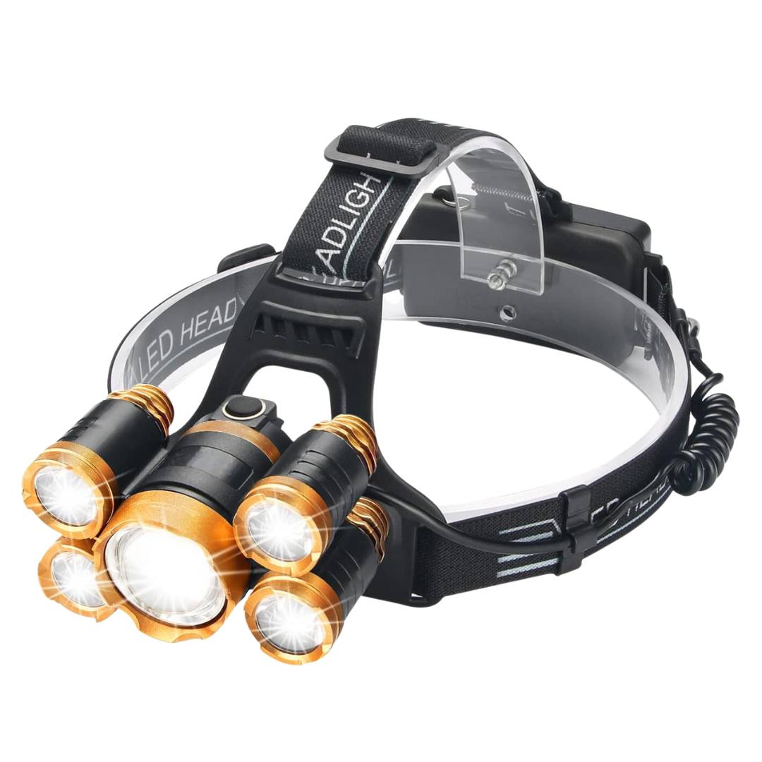 PentaBeam - Powerful LED Headlamp