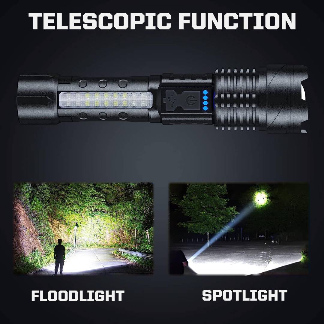 A76 - Powerful Rechargeable LED Flashlight