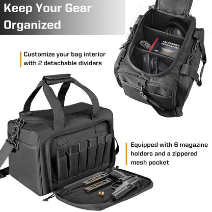 Tactical Range Bag With Molle System