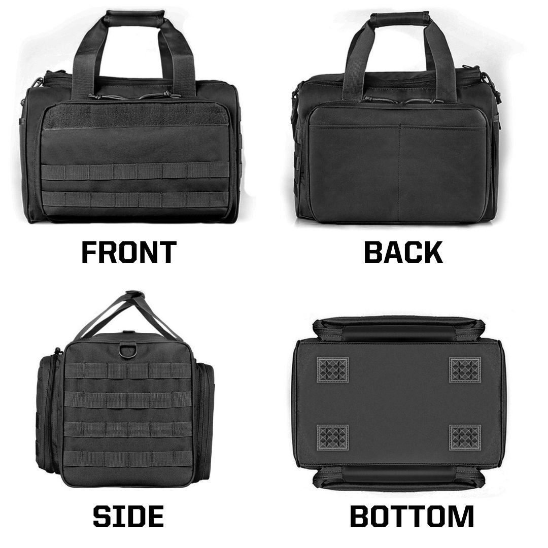 Tactical Range Bag With Molle System