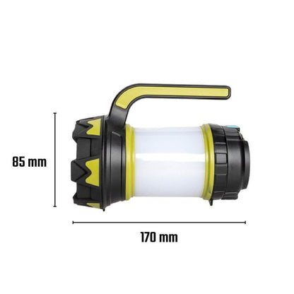 Rechargeable LED Camping Lantern With Flashlight