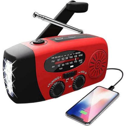 LTR - Small Portable Hand Crank Radio