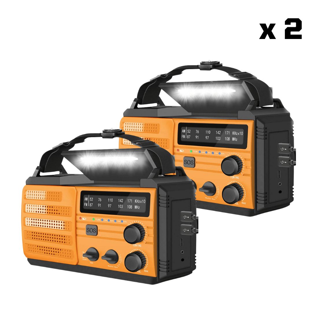 2 AlertAll Emergency Radio