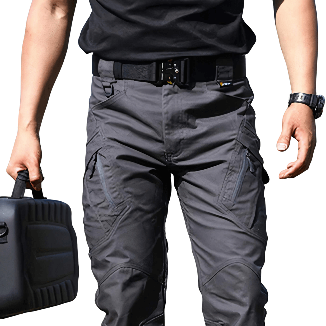 Adjustable Tactical Belt With Metal Buckle