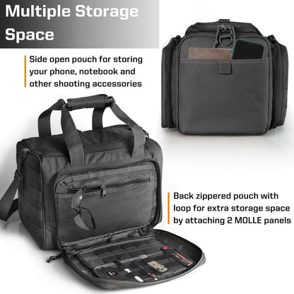 Tactical Range Bag With Molle System